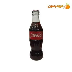 نوشابه گازدار کوکاکولا شیشه ای - 300 میلی لیتر