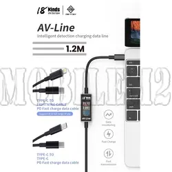 کابل تستر شارژ USB مدل AV Line Pro