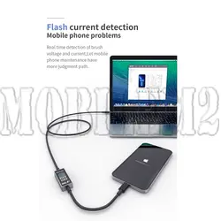 کابل تستر شارژ USB مدل AV Line Pro