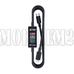 کابل تستر شارژ USB مدل AV Line Pro