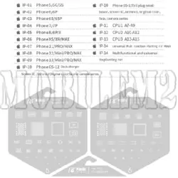 شابلون آیفون سری کامل برند FAE 18Kinds