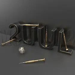 پیچ گوشتی 2UUL سنگین مدل Brass