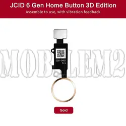 فلت هوم و اثر انگشت 3D آیفون iPhone 7/7P/8/8P/SE برند JC