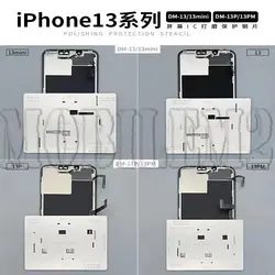 شابلون محافظ تراش السیدی آیفون سری کامل برند AMAOE