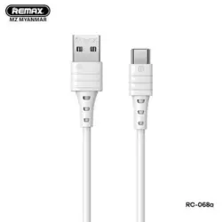 کابل تبدیل USB به USB-C فست شارژ ریمکس مدل RC-068A طول 1 متر