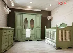 سرویس خواب کودک و نوجوان کد 1427 شامل تخت/کمد/دراور