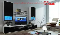 میزtvکد65ابعاد سفارشی بدون دکور