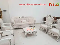 مبل کلاسیک کد 201 ست مبل 7 نفره