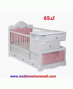 سرویس خواب دو منظوره کودک و نوجوان کد ۶۵شامل تخت/دکور/کمد