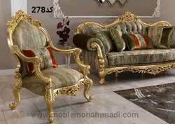 مبل کلاسیک کد 287ست مبل 7 نفره