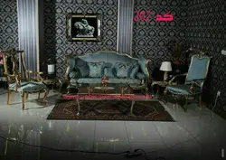 مبل کلاسیک کد 202 ست مبل 7 نفره