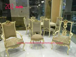 مبل کلاسیک کد 202 ست مبل 7 نفره