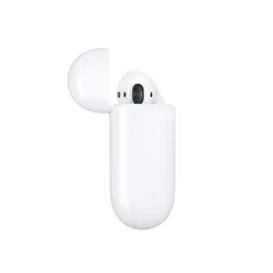 هدفون بی سیم اپل مدل AirPods 2 همراه با محفظه شارژ