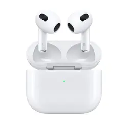 هدفون بی سیم اپل مدل AirPods 3 همراه با محفظه شارژ