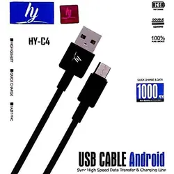 کابل اندروید HY مدل C4 سازگار با هرمدل گوشی