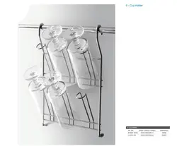 جا لیوانی آویز استیل هایگلد مدل 412051SS