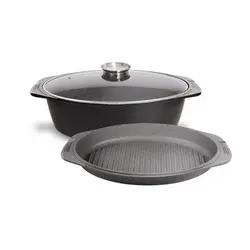 تابه مرغ و ماهی(رستر) MGS سایز 38