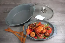 تابه مرغ و ماهی(رستر) MGS سایز 38