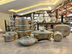 سرویس قابلمه گرانیتی 20 پارچه ایتالیا C ام جی اس MGS