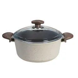 قابلمه 24 فورج گرانیتی درب پیرکس PMT پویان مهر