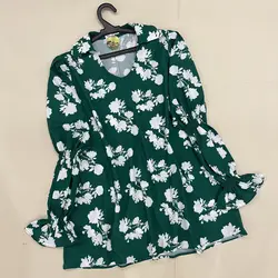 تونیک یقه شکاری طرح کاکتوس