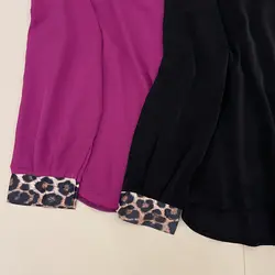 شومیز سایز بزرگ جیب پلنگی