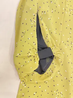 تونیک سایز بزرگ آستین تور طرح کنجد