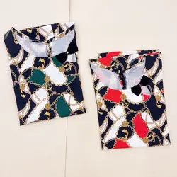 کیمونو یقه پاپیون طرح زنجیری