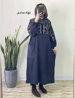 مانتو کفتان مخمل سنتی