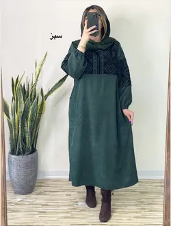 مانتو کفتان مخمل سنتی