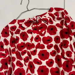 کیمونو طرح گل شقایق