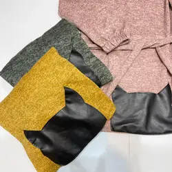 شومیز پاییزه بلند طرح بت من