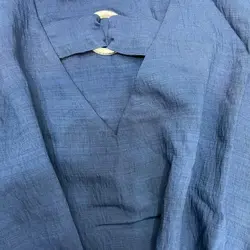 شومیز پانچ یقه هفت ساده