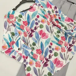 کیمونو طرح گل بهاری