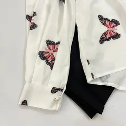 شومیز اسکاتلندی طرح پروانه