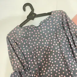 کیمونو طرح خال خالی صورتی