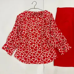 کیمونو طرح قلب یلدا