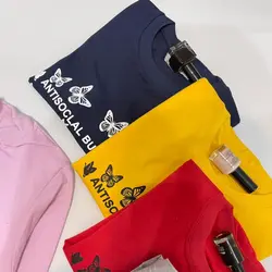 شومیز پاییزه دخترانه طرح پروانه