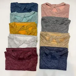 شومیز پاییزه یقه ضربدری