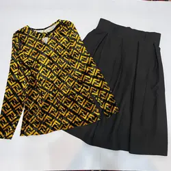 شومیز مخمل طرح فندی