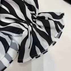 کیمونو مدل آستین کش طرح زبرا