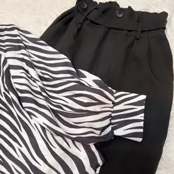 کیمونو طرح زبرا