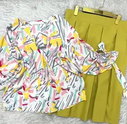 شومیز آستین واشری طرح خط خطی رنگی