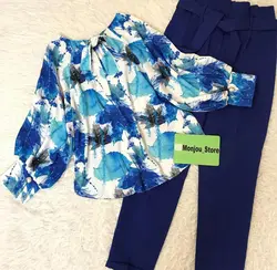 کیمونو طرح گل سرد زمستانی