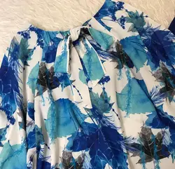 کیمونو طرح گل سرد زمستانی