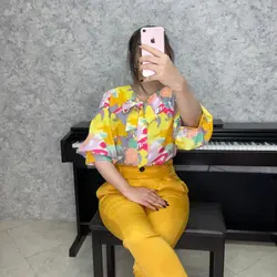 کیمونو طرح ابر و بادی