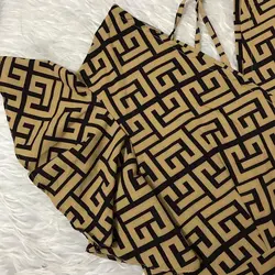 تاپ یقه هفت طرح ورساچه