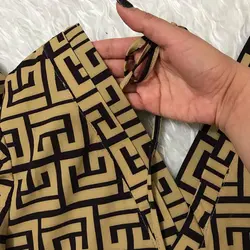 تاپ یقه هفت طرح ورساچه