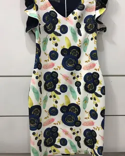 پیراهن مجلسی طرح فندق