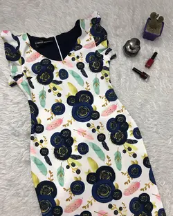 پیراهن مجلسی طرح فندق